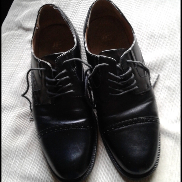 J Ferrar men's black oxford dress shoe - Picture 5 of 5
